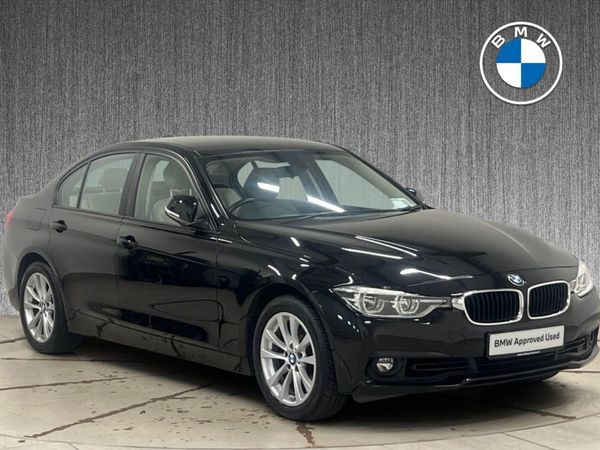 BMW 3-Series Saloon, Petrol, 2018, Black
