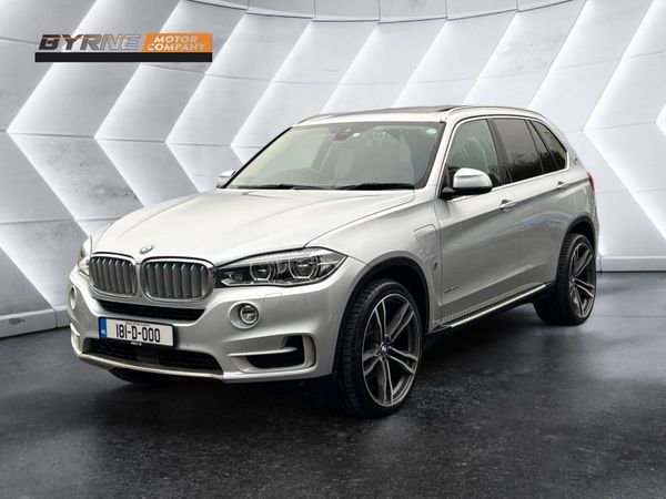 BMW X5 SUV, Petrol Plug-in Hybrid, 2018, Silver
