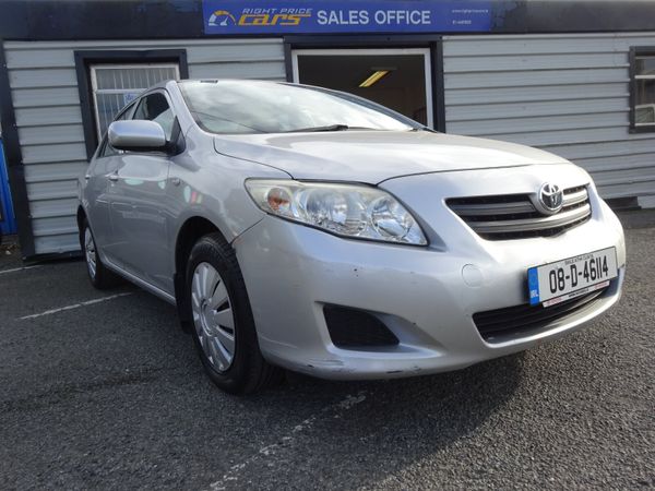 Toyota Corolla Saloon, Petrol, 2008, Silver