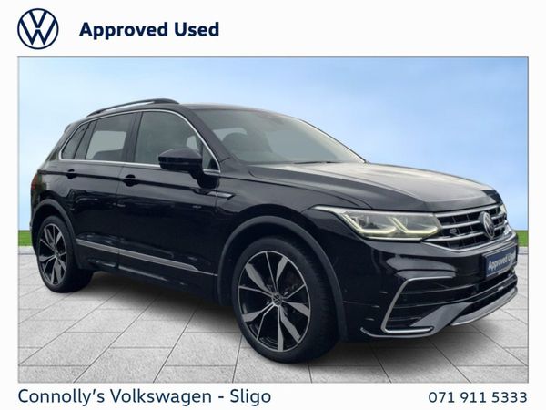 Volkswagen Tiguan SUV, Petrol, 2023, Black