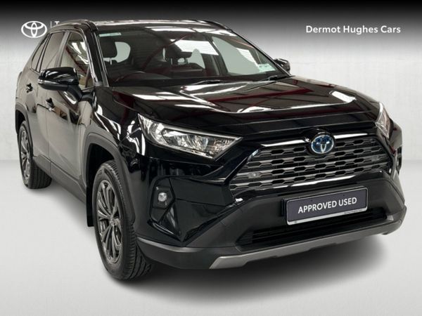 Toyota RAV4 SUV, Petrol Hybrid, 2022, Black