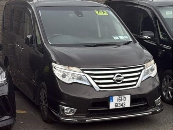 Nissan Serena MPV, Petrol Hybrid, 2015, Black