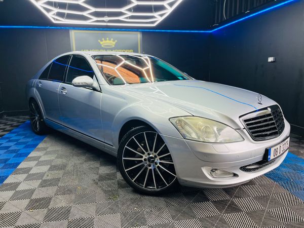Mercedes-Benz S-Class Saloon, Petrol, 2008, Silver