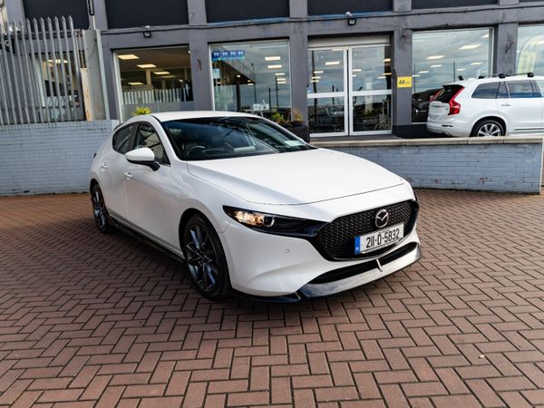 Mazda Mazda3 Hatchback, Petrol Hybrid, 2021, White