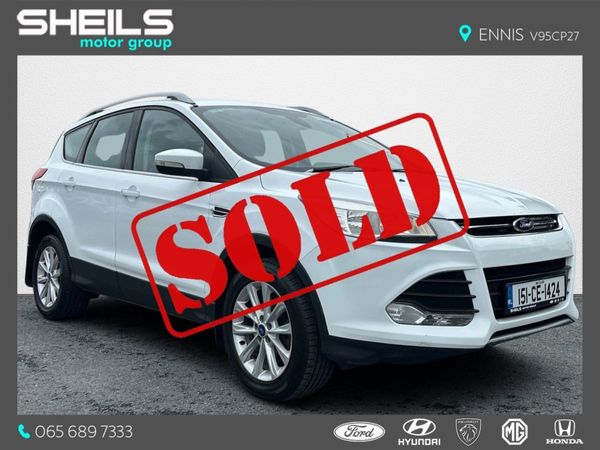 Ford Kuga SUV, Diesel, 2015, White
