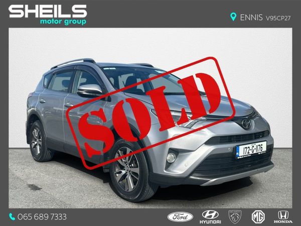 Toyota RAV4 SUV, Diesel, 2017, Grey
