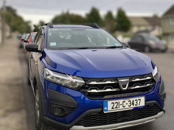 Dacia Sandero Stepway Hatchback, Petrol Gas, 2022, Blue