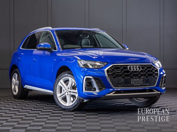 Audi Q5 SUV, Petrol Plug-in Hybrid, 2024, Blue