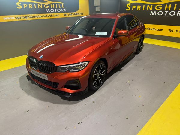 BMW 3-Series Saloon, Petrol Plug-in Hybrid, 2020, Orange