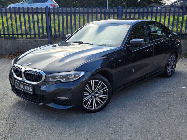 BMW 3-Series Saloon, Petrol Hybrid, 2020, Black