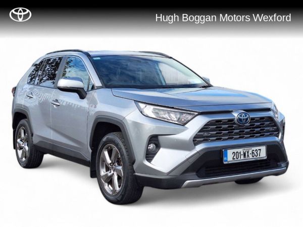 Toyota RAV4 SUV, Petrol Hybrid, 2020, Grey