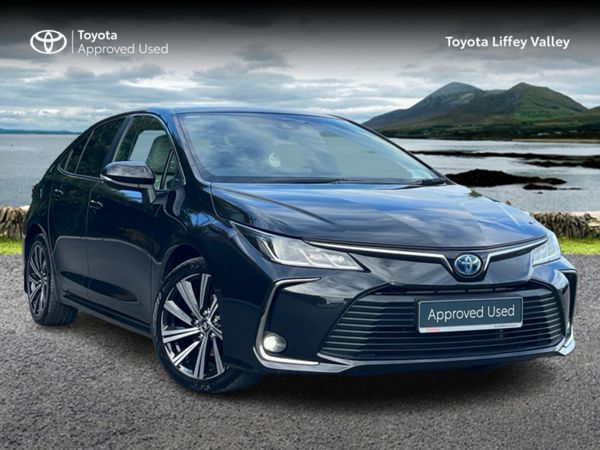 Toyota Corolla Saloon, Petrol Hybrid, 2022, Black