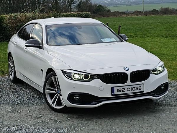 BMW 4-Series Saloon, Diesel, 2018, White
