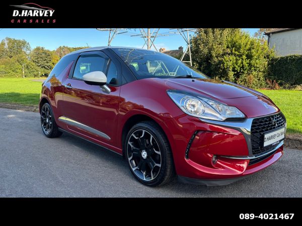 Citroen DS 3 Hatchback, Diesel, 2016, Red