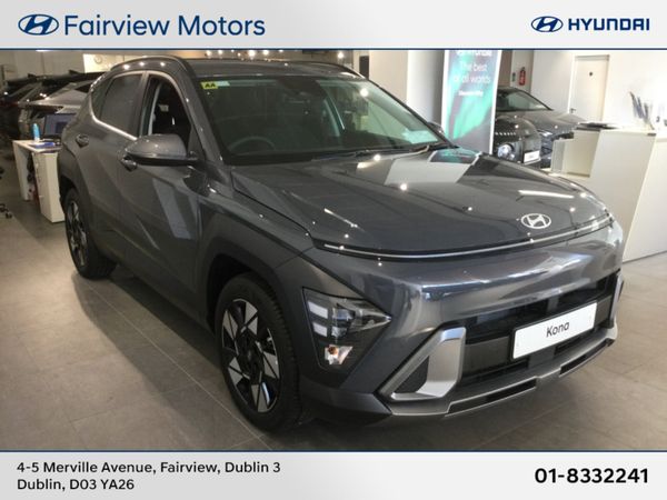 Hyundai KONA SUV, Petrol Hybrid, 2025, Grey