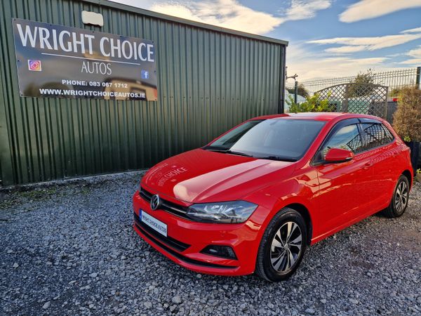 Volkswagen Polo Hatchback, Petrol, 2018, Red