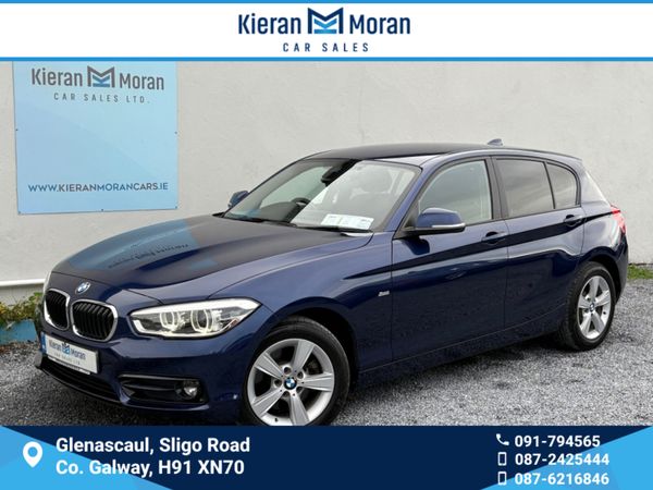 BMW 1-Series Hatchback, Diesel, 2017, Blue
