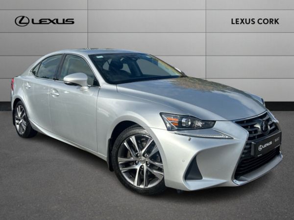 Lexus IS Saloon, Petrol Hybrid, 2018, Silver
