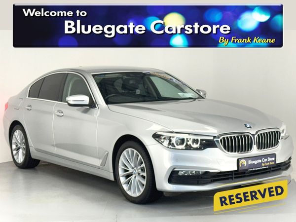 BMW 5-Series Saloon, Diesel, 2018, Silver