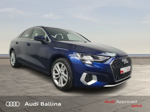 Audi A3 Saloon, Diesel, 2023, Blue