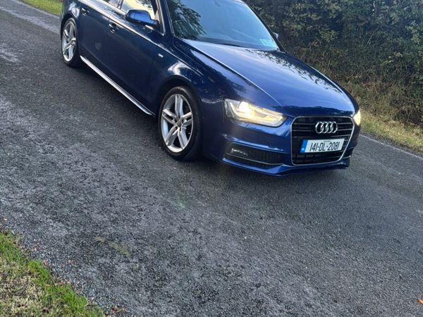 Audi A4 Saloon, Diesel, 2014, Blue