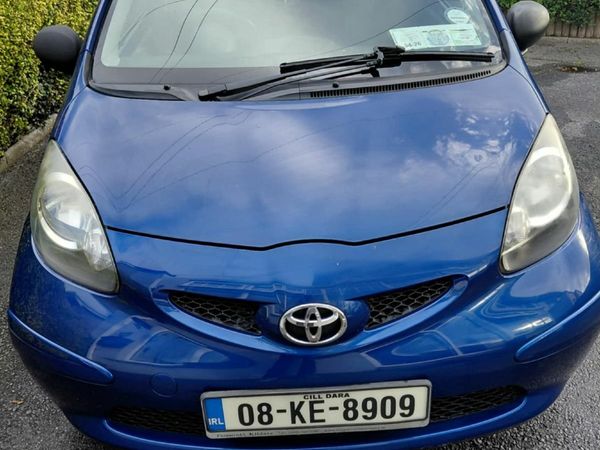 Toyota Aygo Hatchback, Petrol, 2008, Blue