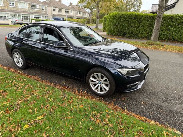 BMW 3-Series Saloon, Petrol Plug-in Hybrid, 2017, Blue