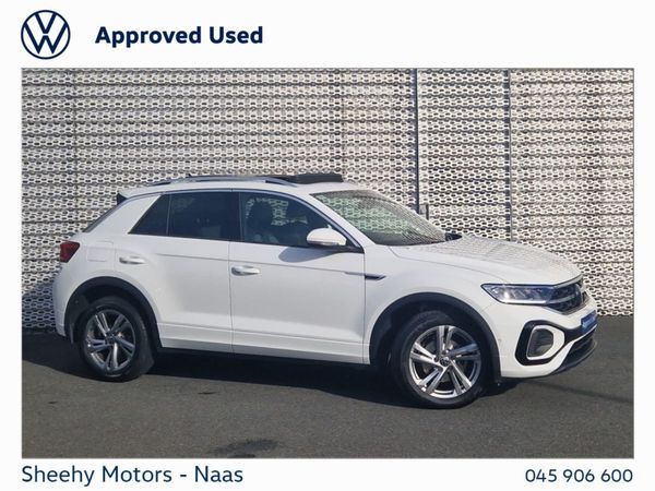 Volkswagen T-Roc Crossover, Petrol, 2022, White