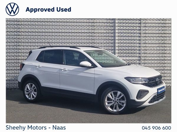 Volkswagen T-Cross Crossover, Petrol, 2025, White