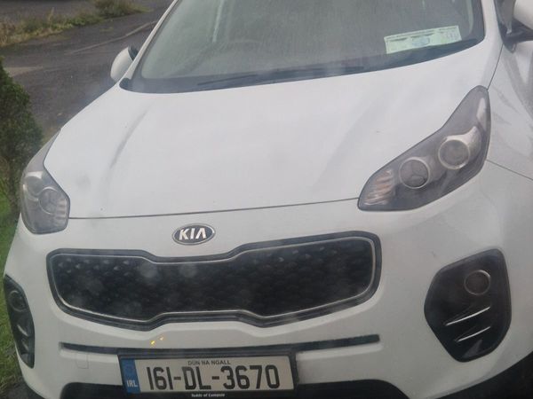 Kia Sportage SUV, Diesel, 2016, White