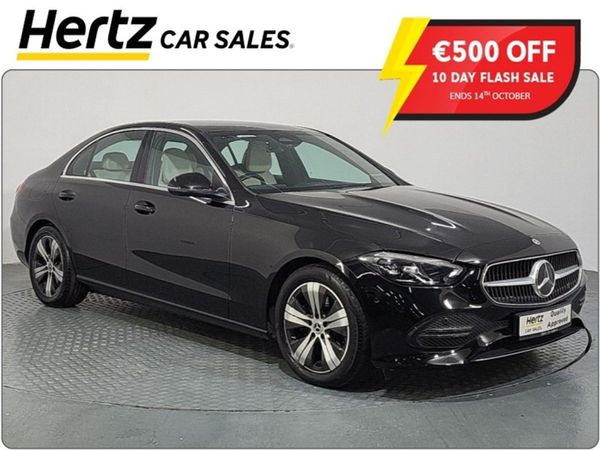 Mercedes-Benz C-Class Saloon, Petrol Hybrid, 2022, Black