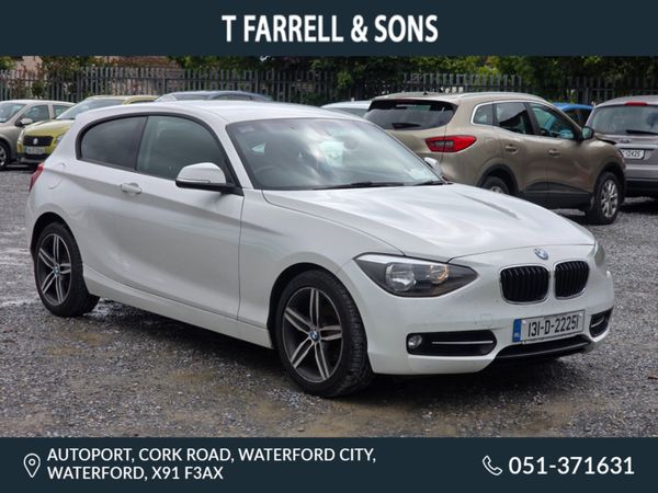 BMW 1-Series Hatchback, Diesel, 2013, White