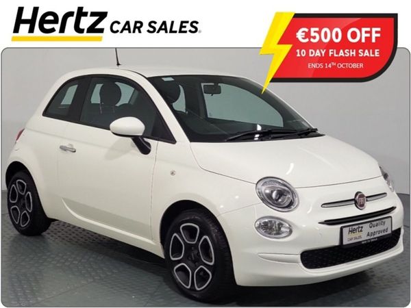 Fiat 500 Hatchback, Petrol, 2023, White