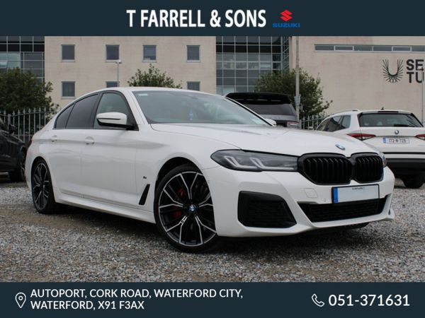 BMW 5-Series Saloon, Diesel, 2023, White