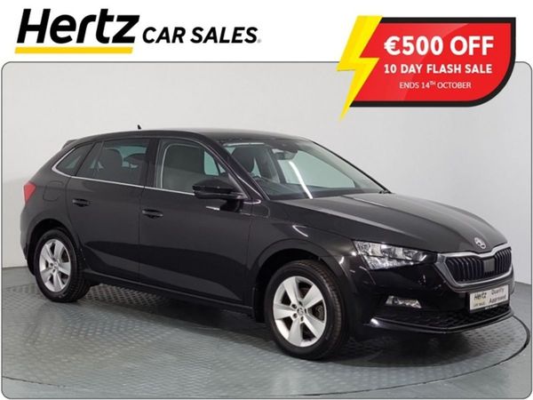 Skoda Scala Hatchback, Petrol, 2023, Black