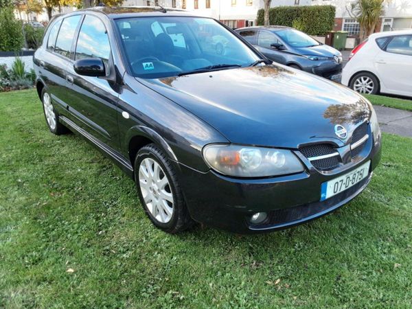Nissan Almera Hatchback, Petrol, 2007, Black