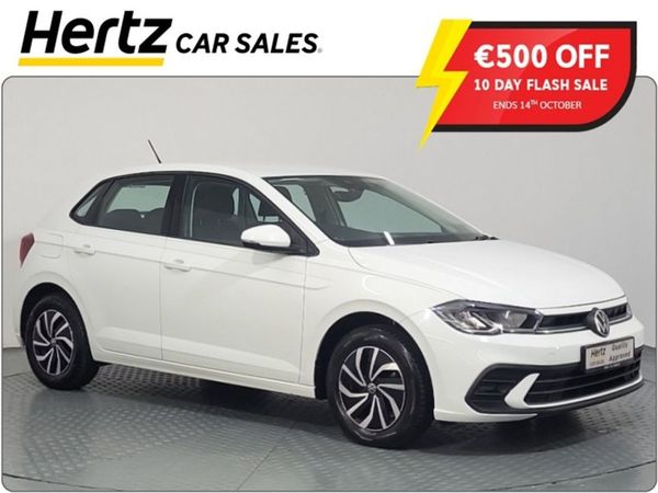 Volkswagen Polo Hatchback, Petrol, 2024, White