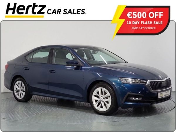 Skoda Octavia Saloon, Petrol, 2024, Blue
