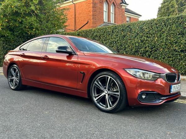 BMW 4-Series Saloon, Diesel, 2017, Orange
