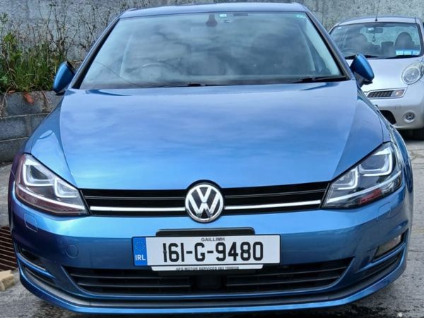 Volkswagen Golf Hatchback, Petrol, 2016, Blue