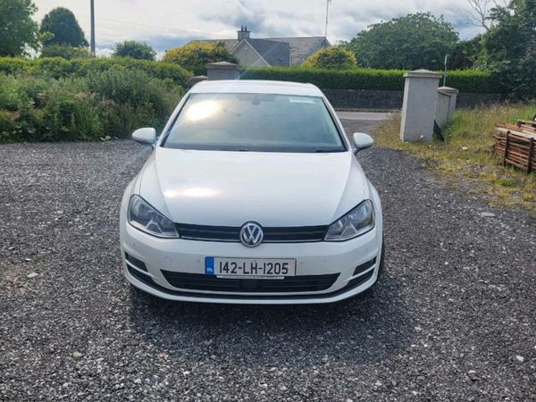 Volkswagen Golf Hatchback, Diesel, 2014, White