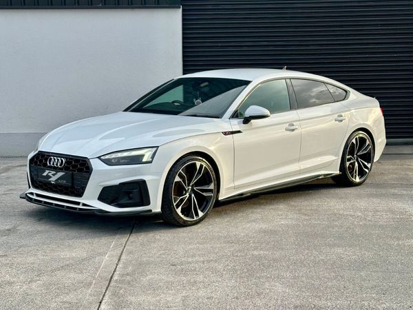 Audi A5 Coupe, Diesel Hybrid, 2021, White