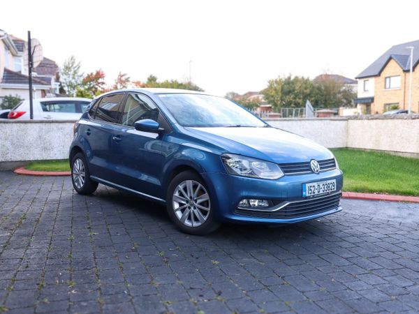 Volkswagen Polo Hatchback, Diesel, 2015, Blue