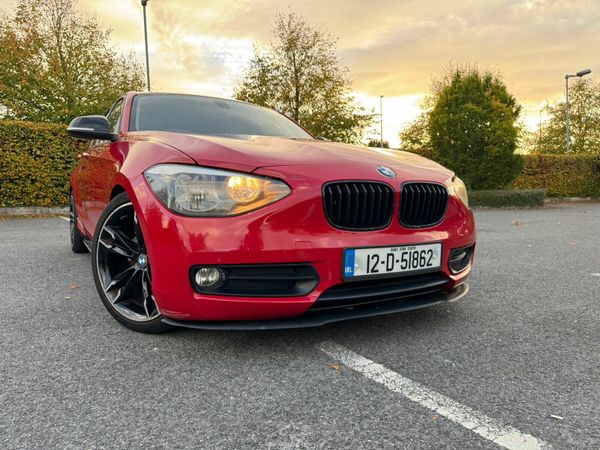 BMW 1-Series Hatchback, Diesel, 2012, Red