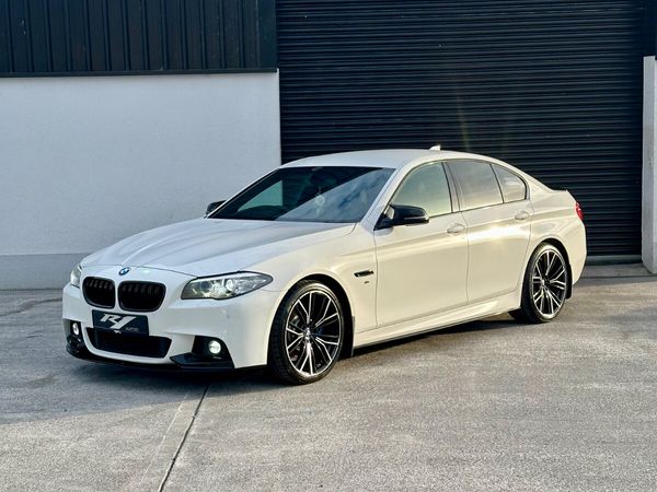 BMW 5-Series Saloon, Diesel, 2016, White