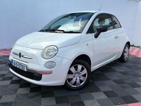 Fiat 500 Hatchback, Petrol, 2010, White