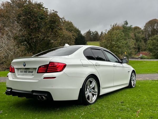 BMW 5-Series Saloon, Diesel, 2015, White