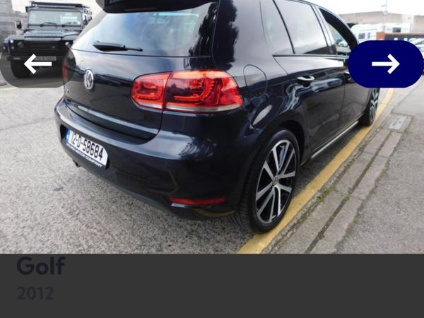 Volkswagen Golf Hatchback, Diesel, 2012, Black