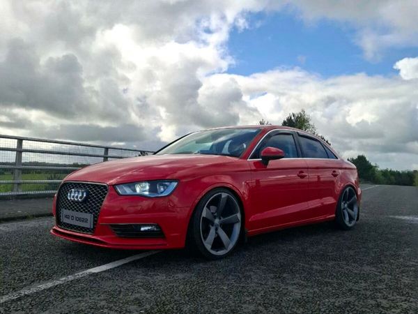 Audi A3 Saloon, Diesel, 2014, Red