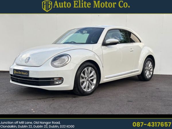 Volkswagen Beetle Hatchback, Petrol, 2015, White